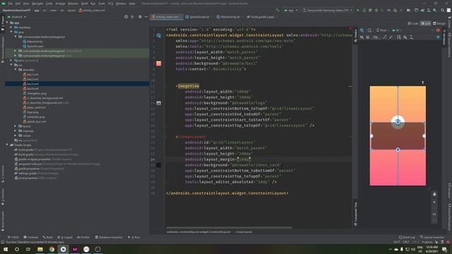 (Viewmodel) jokes app in android studio || viewmodel android architecture components in Hindi смотреть онлайн