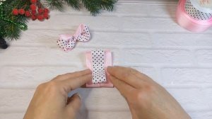 Самая ПОПУЛЯРНАЯ лента уже несколько лет ?Бантики из репсовой ленты в горох 2.5 см ❤️