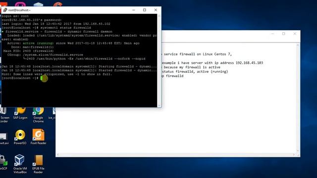 Stop Firewall And Disable Permanent On Linux Centos 7 смотреть онлайн