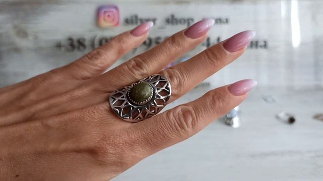 Серебряные кольца с натуральными камнями 24.10.2021 / Яна Серебро Украина смотреть онлайн