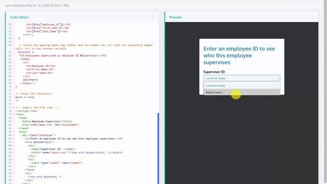 Database Application Development: Populating Drop-down Menus with PHP and MySQL смотреть онлайн