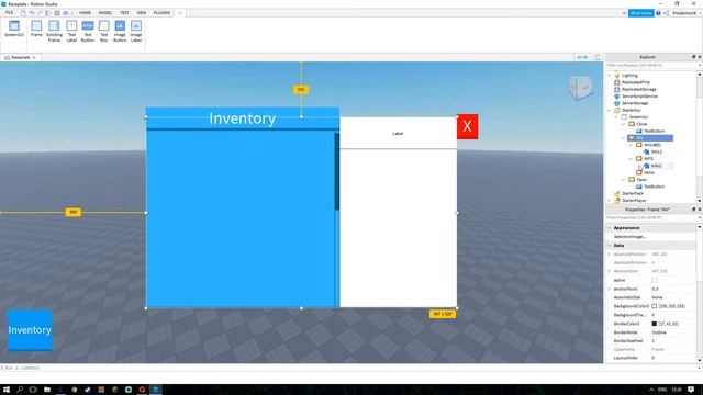 How To Make Inventory Gui in Roblox Studio смотреть онлайн