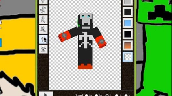 Minecraft first ever Call of Duty Ghost Skin ever made