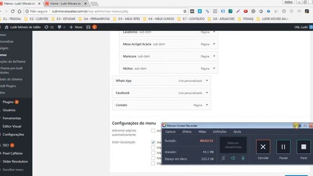 Betheme WordPress Curso, ALTERAR o MENU do SITE... смотреть онлайн