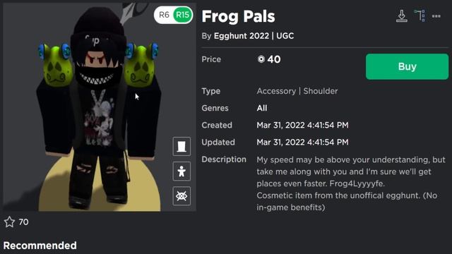 ROBLOX EGG HUNT 2022 HAS ACCESSORIES!? смотреть онлайн