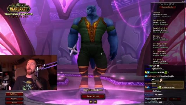 Classic TBC Was a MISTAKE! Asmongold Explores Pre-Patch смотреть онлайн