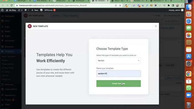 elementor custom template design | Header, Footer, Blog Template смотреть онлайн
