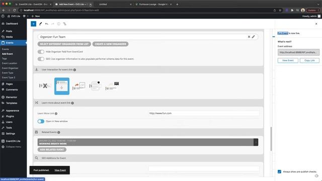 Intro to EventON Lite смотреть онлайн