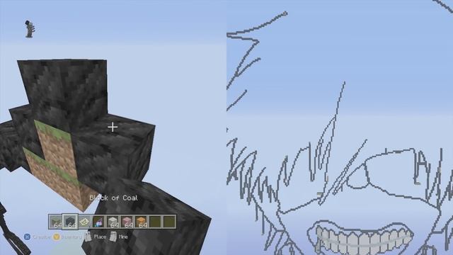 Minecraft Pixel Art Tutorial | Kaneki Ken Part 6 (Tokyo Ghoul) смотреть онлайн