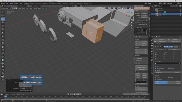 Make an Assault Dropship Space Ship In Blender 2.83 смотреть онлайн