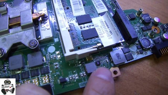 Restori.ru HP dv7-4000. Quanta LX67. Типовая неисправность. смотреть онлайн