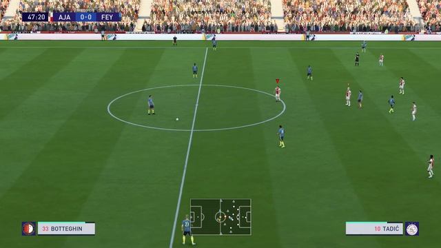 FIFA 20 - AFC Ajax vs. Feyenoord @ Johan Cruijff ArenA смотреть онлайн
