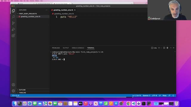 Ruby and JavaScript #3: IRB смотреть онлайн