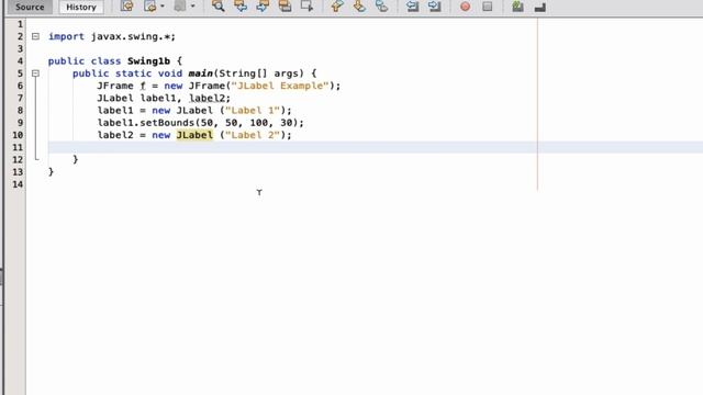 Java Tutorial Series - ( Swing 2 ) - JLabel смотреть онлайн