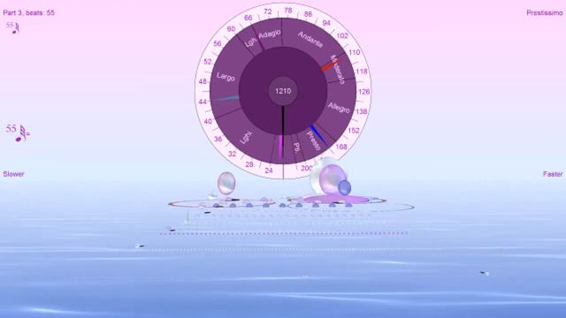 Fibonacci Sequence Inharmonic "Golden Rhythmicon" - with Bounce Metronome смотреть онлайн