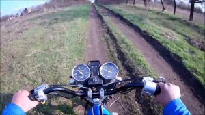 Покатушка на мопеде Дельта ? На Дельте по бездорожью ?