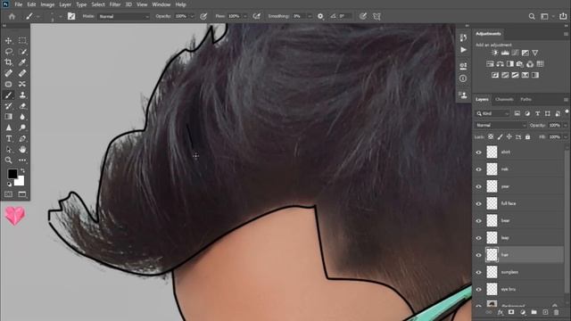 Labib king Vector Art | Speedy | Adobe Photoshop | 2020-EP-4 смотреть онлайн