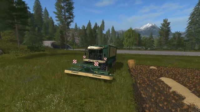 FS17 Mod Review Krone Big ZX-550GD смотреть онлайн