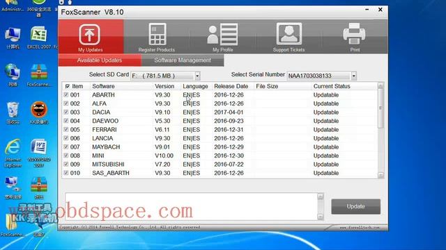 Foxwell NT630 NT510 NT414 NT614 NT624 NT644 Software language update смотреть онлайн