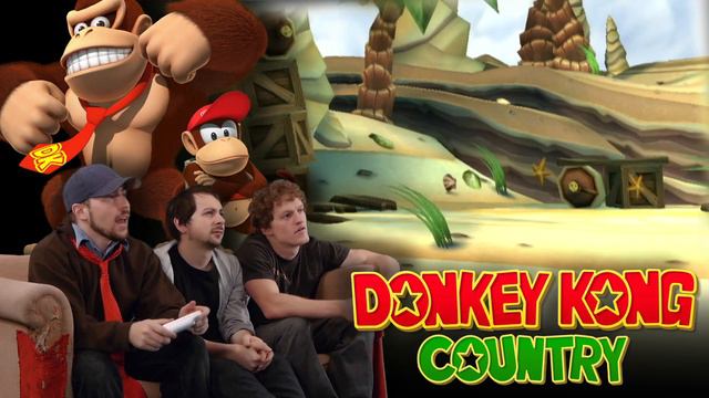 Giant Octopus! - Donkey Kong Country is AWESOME! смотреть онлайн