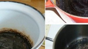 Как очистить пригоревшую эмалированную кастрюлю