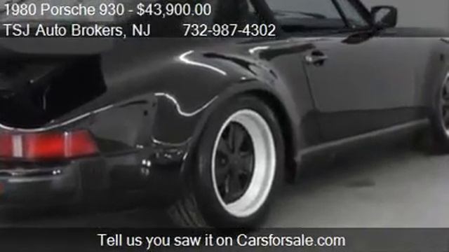 1980 Porsche 930 Turbo - for sale in Lakewood, NJ 08701 смотреть онлайн