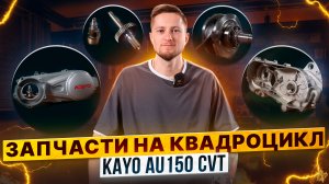 Запчасти на квадрицикл KAYO AU150 CVT – Что пригодится для обслуживания квадрицикла? / Роллинг Мото