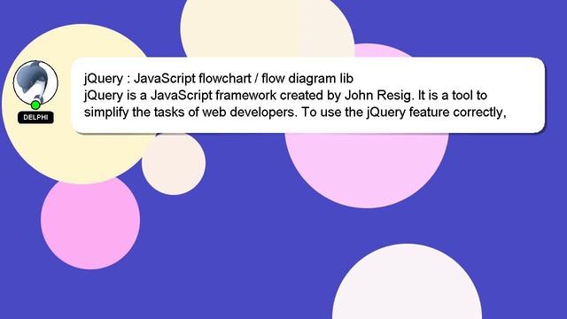 jQuery : JavaScript flowchart / flow diagram lib смотреть онлайн