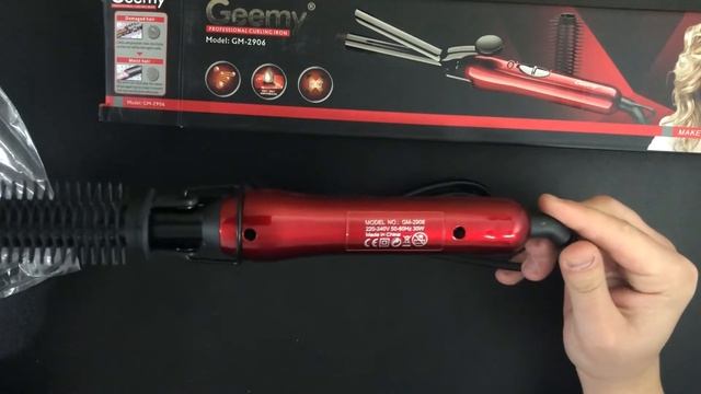 Видео обзор: Утюжок для волос GEMEI GM-2906 смотреть онлайн