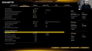 Андервольт и настройка i5-12600k на Gigabyte Z690 ud ddr4