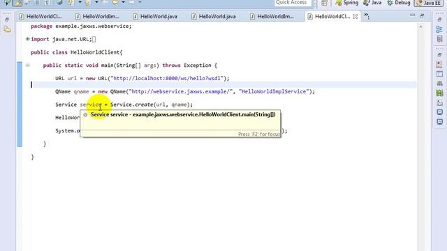 Jax-WS Web Services смотреть онлайн