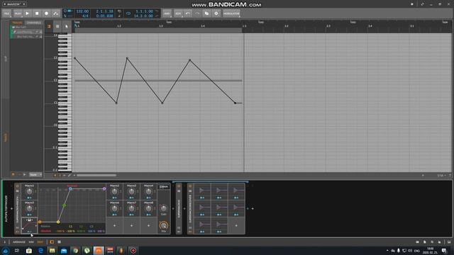 Bitwig, micro-pitch expression as modulation source смотреть онлайн
