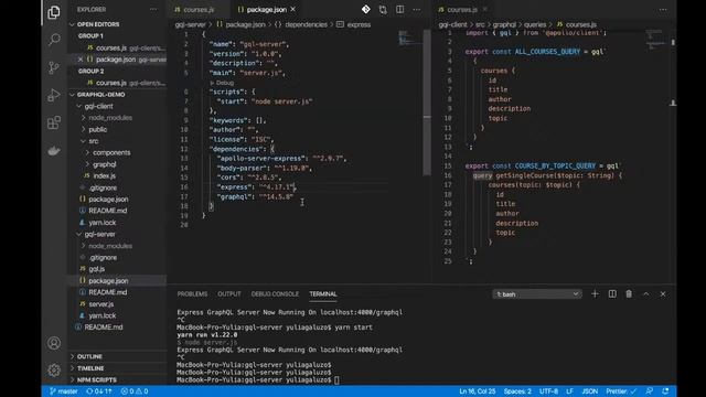 React. GraphQL смотреть онлайн