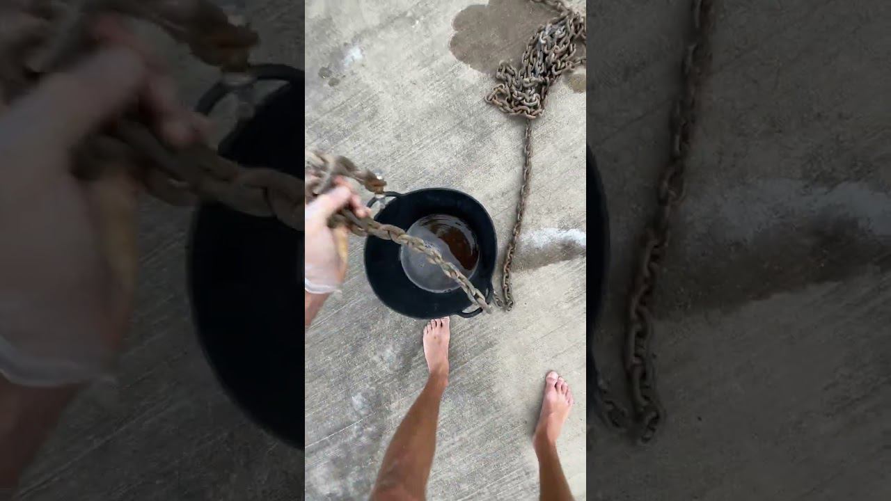 Попробуйте сделать такое с цепью. Яхтинг и развлечения смотреть онлайн