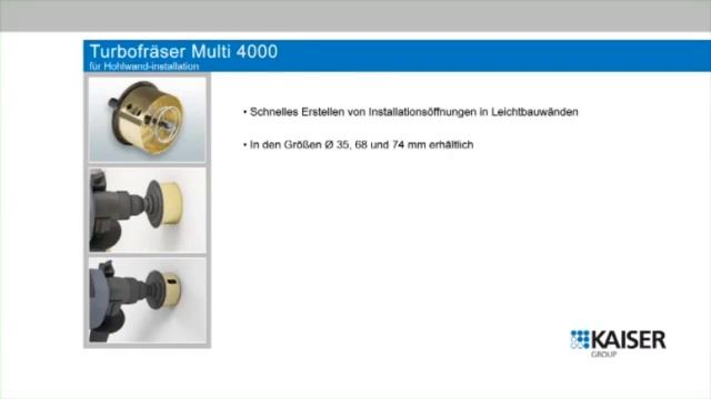 Turbofräser Multi 4000 смотреть онлайн