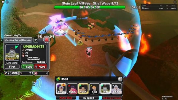 Anime World Tower Defense : Ruin Leaf Village [SKIP Story Mode]