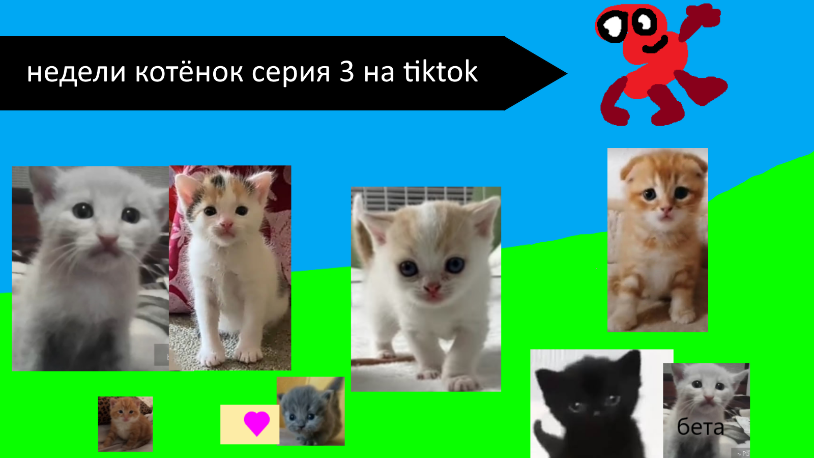 Недели котёнок серия 3 на tiktok смотреть онлайн