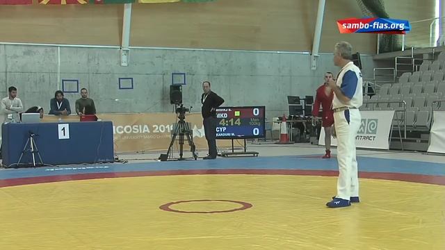 Day 2 1 - 1st Sambo World University Championship, Nicosia, Cyprus смотреть онлайн
