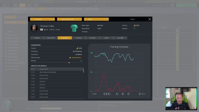 Pro Cycling Manager 2021 - Tutorial: Fitness & Objectives смотреть онлайн