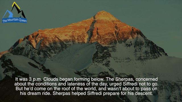 Siffredi, Talented Snowboarder Who Disappeared In The Clouds Of EVEREST. смотреть онлайн