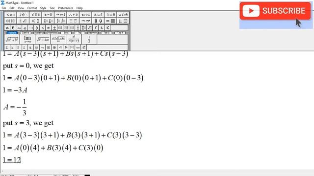 Differential Equation using Laplace Transform: y'' - 2y' - 3y = u(t - 1) , y(0) = 0 , y'(0) = -1 смотреть онлайн
