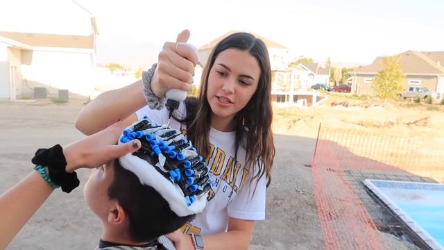 Brock gets a CURLY perm!!! ? | Brock and Boston смотреть онлайн