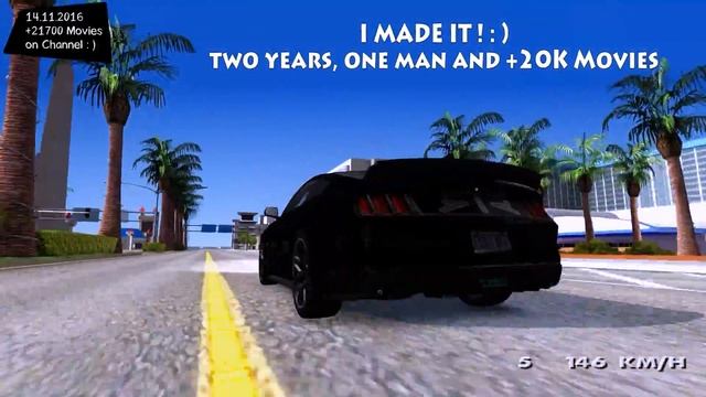 2015 Ford Mustang RTR Spec 2 HQ - GTA San Andreas 1440p / 2,7K 60FPS _REVIEW смотреть онлайн