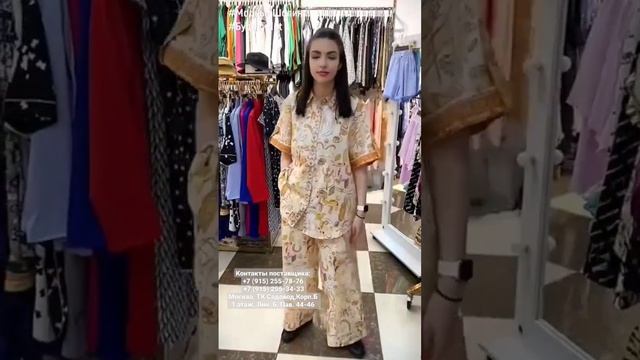 #shorts ⭐ЛЕТНИЙ МОЛОДЕЖНЫЙ БРЮЧНЫЙ КОСТЮМ СВОБОДНОГО ПОКРОЯ⭐ смотреть онлайн