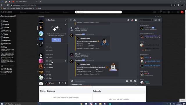 Conflixion Roblox Follower Bot (READ DESC) смотреть онлайн