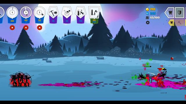 Stick War 3 - Level 17 (Valley of Endless Deads / Lethal Graze) Campaign смотреть онлайн