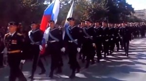 Российские моряки в Александруполисе (Греция)