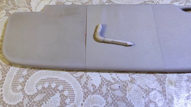 Ремонт солнцезащитного козырька на Калине 1(крепеж ) смотреть онлайн