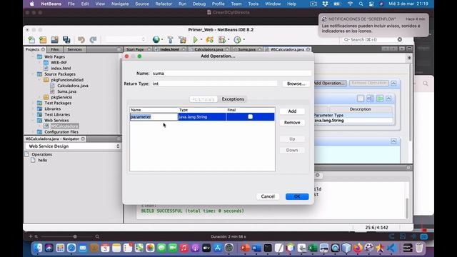 Creación Servicio SOAP en Java utilizando el Netbeans 8.2 смотреть онлайн