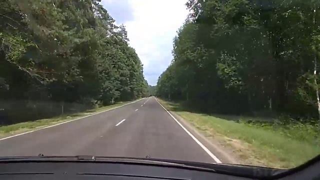 Поездка по дорогам Беларуси Гродненская область и виды! смотреть онлайн